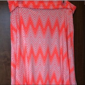 Neon Lularoe Azure Skirt